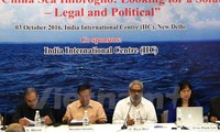 Seminario en India sobre medidas politicas y jurídicas para las disputas en el Mar Oriental