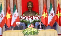 Presidente iraní finaliza exitosamente visita a Vietnam
