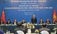 Intercambio popular amistoso Vietnam-China