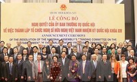 Establecen Organización Parlamentaria de Amistad de Asamblea Nacional de Vietnam