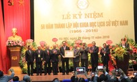 Conmemoran aniversario 50 de la Asociación de Ciencias Históricas de Vietnam