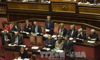 Nuevo gobierno italiano supera voto de confianza de Senado 