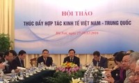 Exhortan a promover la cooperación económica Vietnam-China 