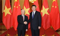 Dirigente partidista vietnamita agradece al líder chino tras finalizar visita oficial a ese país