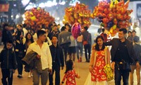 Ambiente festivo del Año Nuevo Lunar del Gallo se vive en Vietnam