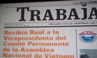 Destacan prensa cubana, repercusión de visita  de dirigente parlamentaria vietnamita a la isla