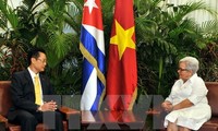 Vicepresidenta cubana confía en el fortalecimiento de vínculos con Vietnam