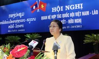 Presidenta del Parlamento laosiano visitará Vietnam 