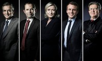 Candidatos presidenciales de Francia se miden en primer debate directo