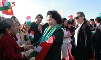 Destaca presidenta del Parlamento vietnamita apoyo de Hungría