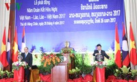 Vietnam y Laos ponen en marcha Año de la Amistad y Solidaridad 2017