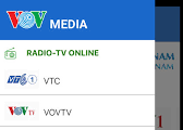 Aplicación VOV Media para escuchar la Voz de Vietnam en teléfonos inteligentes y tabletas