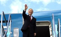 Líder partidista de Vietnam inicia su visita oficial a Camboya