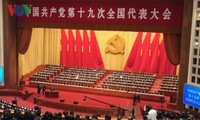 Inauguran el XIX Congreso del Partido Comunista de China