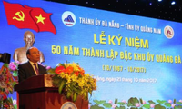Premier vietnamita asiste al 50 aniversario de la Zona Especial de Quang Da