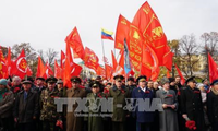 Siguen celebrando el centenario aniversario de la Revolución de Octubre en Rusia