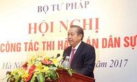 Llaman al sector de justicia de Vietnam a elevar la calidad de la ejecución civil