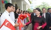 La visita de la líder parlamentaria de Vietnam crea hitos en relaciones con Singapur y Australia