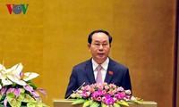 Mensaje de felicitación del presidente de Vietnam en ocasión del Año Nuevo Lunar 2018
