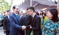 Presidente vietnamita concluye visita a la India