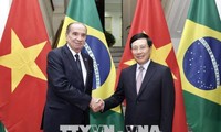 Vietnam interesado en afianzar la cooperación integral con Brasil