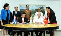  Vietnam y Cuba finalizan 36 sesión de su Comisión Intergubernamental