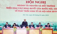 Ministerio de Recursos Naturales y Medio Ambiente de Vietnam fija tareas para 2019