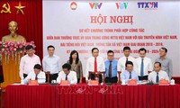 Promueven la cooperación entre el Frente de la Patria de Vietnam y los prestigiosos medios de comunicación