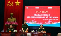 Celebran coloquio “Periodistas-soldados siguen el ejemplo de Ho Chi Minh”