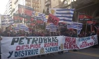 Inicia en Uruguay paro general en defensa de trabajadores