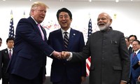 Líderes de la India, Estados Unidos y Japón hablan sobre la cooperación trilateral en Indo-Pacífico