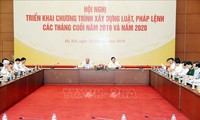 Ministerios vietnamitas comprometidos con el alistamiento de la redacción de leyes