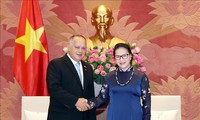Dirigentes vietnamitas se reúnen con representante del Partido Socialista Unido de Venezuela