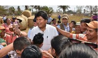 Presidente Evo Morales mantiene ventaja en intenciones de voto en Bolivia