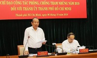 Inspeccionan campaña anticorrupción en Ciudad Ho Chi Minh