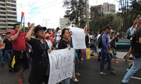 Protestas se mantienen en diferentes ciudades de Ecuador