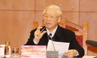 Máximo líder vietnamita orienta la perfección de documentos para XIII Congreso del Partido Comunista