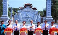 Construyen templo dedicado a los antepasados ​​del presidente Ho Chi Minh