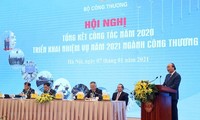 Destacan resultados positivos del sector de industria y comercio de Vietnam y sus tareas para 2021