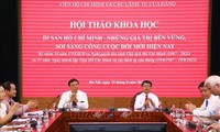 Resaltan legado del presidente Ho Chi Minh a la renovación de Vietnam