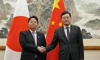 Dialogan cancilleres de China y Japón