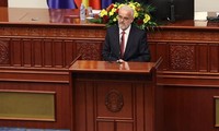 Xhaferi se convierte en el primer líder albanés de un gobierno en Macedonia del Norte