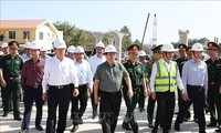 Premier inspecciona construcción del proyecto de la Terminal T3 del aeropuerto Tan Son Nhat
