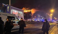 Cuatro sospechosos en el atentado en Moscú acusados de terrorismo