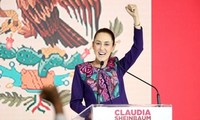 Dirigente vietnamita felicita a la nueva presidenta de México
