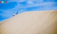 Đồi cát Bàu Trắng, vẻ đẹp của tiểu sa mạc bên biển xanh