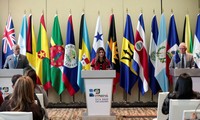 Josep Borrell à une réunion avec les ministres des Affaires étrangères des pays d'Amérique centrale et des Caraïbes