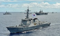 Séoul, Washington et Tokyo effectuent un exercice de défense antimissile trilatéral en mer de l'Est