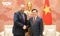 Vuong Dinh Huê accueille le vice-président de la Chambre des députés tchèque