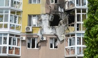 Un drone frappe un immeuble en Russie